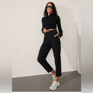 NWOT Athleta Endless Pants Size 4 Tall Black